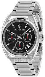 Maserati Trimarano Czarny/Stal Ø41 mm R8873632003