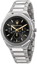 Maserati Stile Czarny/Stal Ø45 mm R8873642010