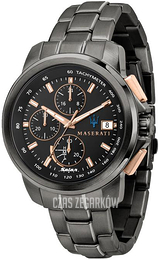 Maserati Successo Czarny/Stal Ø44 mm R8873645001