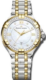 Maurice Lacroix Aikon Biały/Stal w odcieniu złota Ø30 mm AI1004-DY503-171-1
