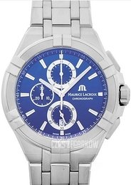 Maurice Lacroix Aikon Niebieski/Stal Ø44 mm AI1018-SS002-430-1