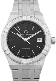 Maurice Lacroix Aikon Czarny/Stal Ø40 mm AI1108-SS002-330-1