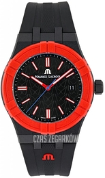 Maurice Lacroix Aikon Czarny/Guma Ø40 mm AI2008-04000-400-J