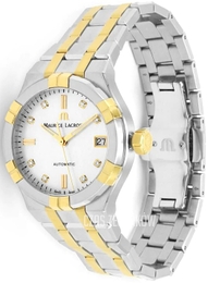 Maurice Lacroix Aikon Biały/Stal w odcieniu złota Ø35 mm AI6006-PVY13-170-2