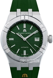 Maurice Lacroix Aikon Zielony/Guma Ø39 mm AI6007-SS000-630-5
