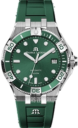 Maurice Lacroix Aikon Zielony/Guma Ø38 mm AI6057-SSL50-630-5