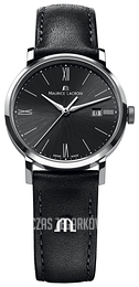 Maurice Lacroix Eliros Czarny/Skóra Ø38 mm EL1087-SS001-310-1
