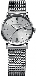 Maurice Lacroix Eliros Srebrny/Stal Ø38 mm EL1087-SS002-110