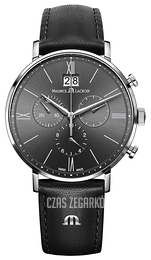 Maurice Lacroix Eliros Szary/Skóra Ø40 mm EL1088-SS001-811-1