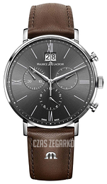 Maurice Lacroix Eliros Szary/Skóra Ø40 mm EL1088-SS001-811-2