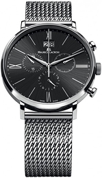 Maurice Lacroix Eliros Czarny/Stal Ø40 mm EL1088-SS002-310