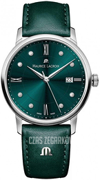 Maurice Lacroix Eliros Zielony/Skóra Ø30 mm EL1094-SS001-650-5