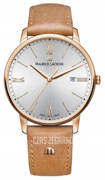 Maurice Lacroix Eliros Date Srebrny/Skóra Ø40 mm EL1118-PVP01-111-2
