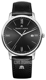 Maurice Lacroix Eliros Date Czarny/Skóra Ø40 mm EL1118-SS001-310-1