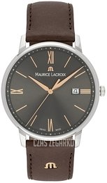 Maurice Lacroix Eliros Date Szary/Skóra Ø40 mm EL1118-SS001-311-1