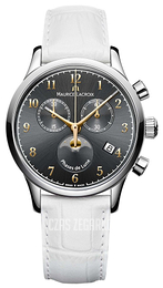 Maurice Lacroix Les Classiques Ladies Szary/Skóra Ø38 mm LC1087-SS001-821-1