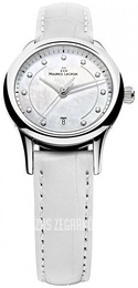 Maurice Lacroix Les Classiques Biały/Skóra Ø28 mm LC1113-SS001-170