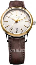 Maurice Lacroix Les Classiques Srebrny/Skóra Ø38 mm LC1117-PVY11-130