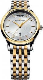 Maurice Lacroix Les Classiques Srebrny/Stal Ø38 mm LC1227-PVY13-130
