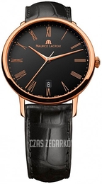 Maurice Lacroix Les Classiques Czarny/Skóra Ø38 mm LC6007-PG101-310