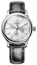 Maurice Lacroix Les Classiques Srebrny/Skóra Ø38 mm LC6027-SS001-110-1