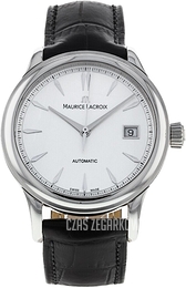 Maurice Lacroix Maurice Lacroix Les Classiques Srebrny/Skóra Ø38 mm LC6027-SS001-130