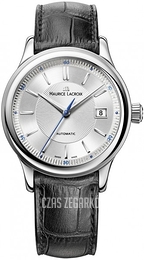 Maurice Lacroix Maurice Lacroix Les Classiques Srebrny/Skóra Ø38 mm LC6027-SS001-132