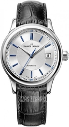 Maurice Lacroix Maurice Lacroix Les Classiques Srebrny/Skóra Ø38 mm LC6027-SS001-133