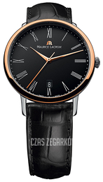 Maurice Lacroix Les Classiques Czarny/Skóra Ø38 mm LC6067-PS101-310-1