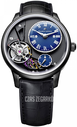 Maurice Lacroix Masterpiece Niebieski/Skóra Ø43 mm MP6118-PVB01-410-1