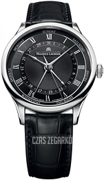 Maurice Lacroix Masterpiece Czarny/Skóra Ø40 mm MP6507-SS001-310