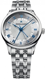 Maurice Lacroix Masterpiece Srebrny/Stal Ø40 mm MP6507-SS002-110