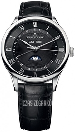Maurice Lacroix Masterpiece Czarny/Skóra Ø40 mm MP6607-SS001-310