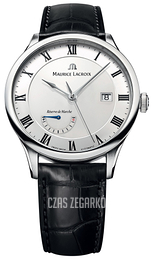 Maurice Lacroix Masterpiece Biały/Skóra Ø40 mm MP6807-SS001-112-1