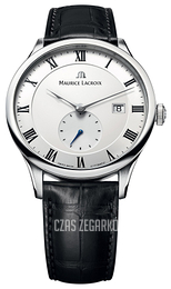 Maurice Lacroix Masterpiece Biały/Skóra Ø40 mm MP6907-SS001-112-1