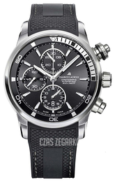 Maurice Lacroix Pontos Czarny/Skóra Ø43 mm PT6008-SS001-330-1
