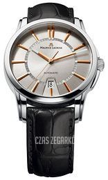 Maurice Lacroix Pontos Srebrny/Skóra Ø40 mm PT6148-SS001-131-1