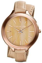 Michael Kors Beżowy/Skóra Ø42 mm MK2347