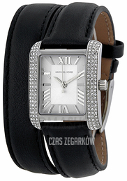 Michael Kors Emery Srebrny/Skóra MK2359