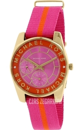 Michael Kors Ryland Różowy/Tkanina Ø33 mm MK2401