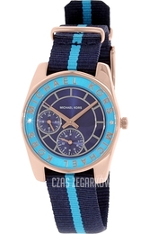 Michael Kors Ryland Niebieski/Tkanina Ø33 mm MK2402