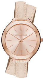 Michael Kors Różowe złoto/Skóra Ø42 mm MK2469