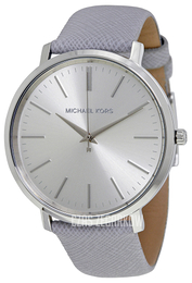Michael Kors Srebrny/Skóra Ø41.5 mm MK2470