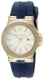 Michael Kors Dylan Biały/Guma Ø34 mm MK2490