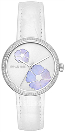 Michael Kors Courtney Biały/Skóra Ø36 mm MK2716