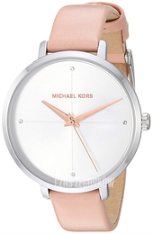 Michael Kors Srebrny/Skóra Ø43 mm MK2778