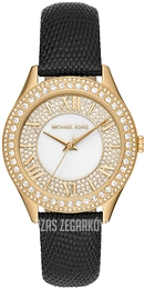 Michael Kors Harlowe Biały/Skóra Ø38 mm MK2988