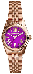 Michael Kors Lexington Różowy/Stal w kolorze różowego złota Ø26 mm MK3273