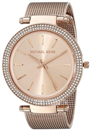 Michael Kors Darci Różowe złoto/Stal w kolorze różowego złota Ø39 mm MK3369