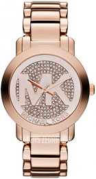 Michael Kors Różowe złoto/Stal w kolorze różowego złota Ø38 mm MK3394